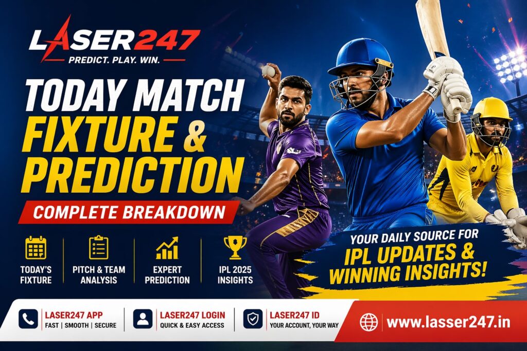 Laser247: Today Match Fixture & Prediction – Complete Breakdown