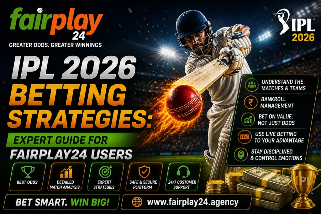 IPL 2026 Betting Strategies: Expert Guide for Fairplay24 Users
